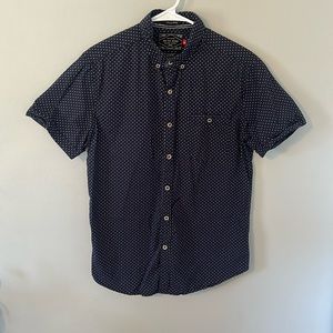 Men's short sleeve button up